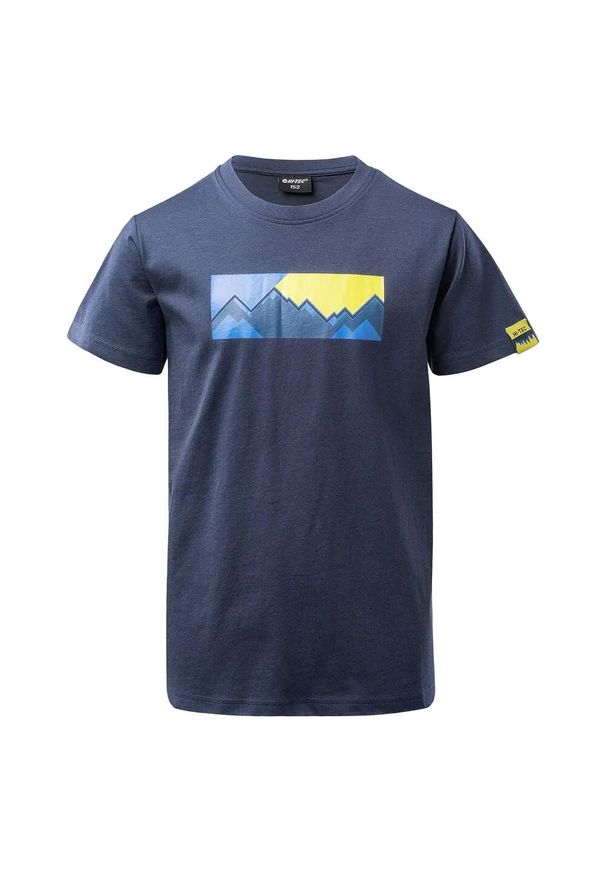 Hi-tec - T-shirt Dla Chłopca Z Krótkim Rękawem Arto. Kolor: niebieski. Długość rękawa: krótki rękaw. Długość: krótkie