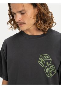 DC Shoes T-Shirt High Rollin EDYZT04367 Czarny Regular Fit. Kolor: czarny. Materiał: bawełna #7