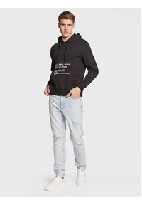 Calvin Klein Jeans Bluza J30J322519 Czarny Regular Fit. Kolor: czarny. Materiał: bawełna