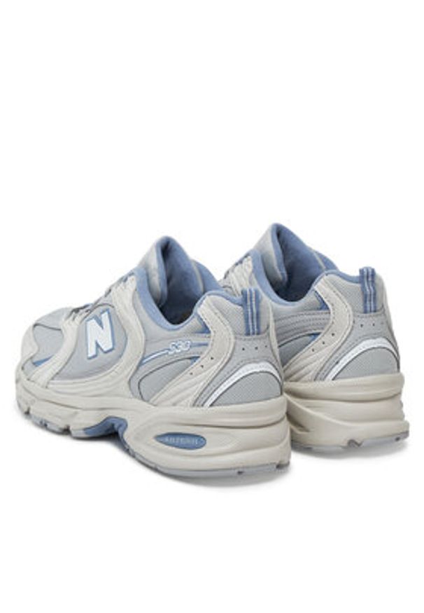 New Balance Sneakersy U530SMB Szary. Kolor: szary. Materiał: zamsz, skóra