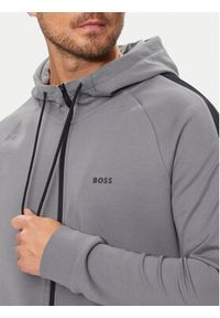 BOSS - Boss Dres 50519395 Szary Regular Fit. Kolor: szary. Materiał: bawełna