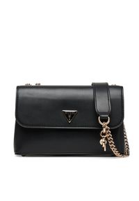 Guess Torebka Daryna II HWVG72 08200 Czarny. Kolor: czarny. Materiał: skórzane