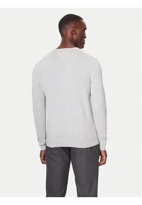 TOMMY HILFIGER - Tommy Hilfiger Sweter MW0MW42249 Szary Regular Fit. Kolor: szary. Materiał: bawełna
