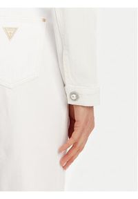 Guess Kurtka przejściowa 172731 Biały Classic Fit. Kolor: biały. Materiał: bawełna #4