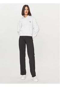 Calvin Klein Jeans Bluza J20J222732 Biały Regular Fit. Kolor: biały. Materiał: bawełna