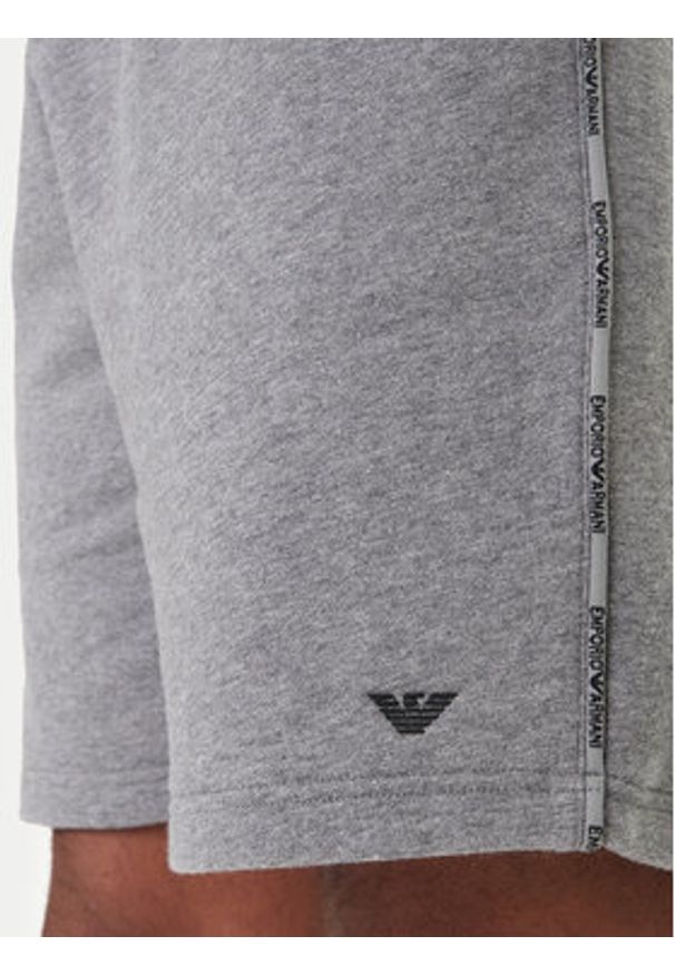 Emporio Armani Underwear Szorty sportowe EM000495 AF18887 O8027 Szary Regular Fit. Kolor: szary. Materiał: bawełna. Styl: sportowy