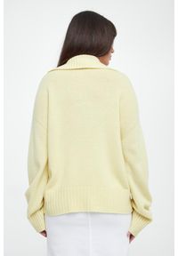 Liu Jo - Sweter damski wełniany LIU JO. Materiał: wełna #4