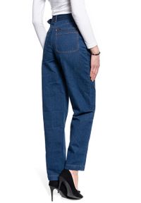 Lee - DAMSKIE SPODNIE JEANSOWE LEE HIGH WAIST STRAIGHT BELTED STRAIGHT LEG L30ZKE36 112106900. Stan: podwyższony #9