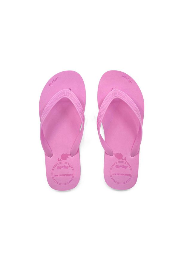 Flip*Flop - Japonki basenowe damskie Flip Flop Originals Eco. Kolor: różowy. Sezon: lato. Styl: sportowy