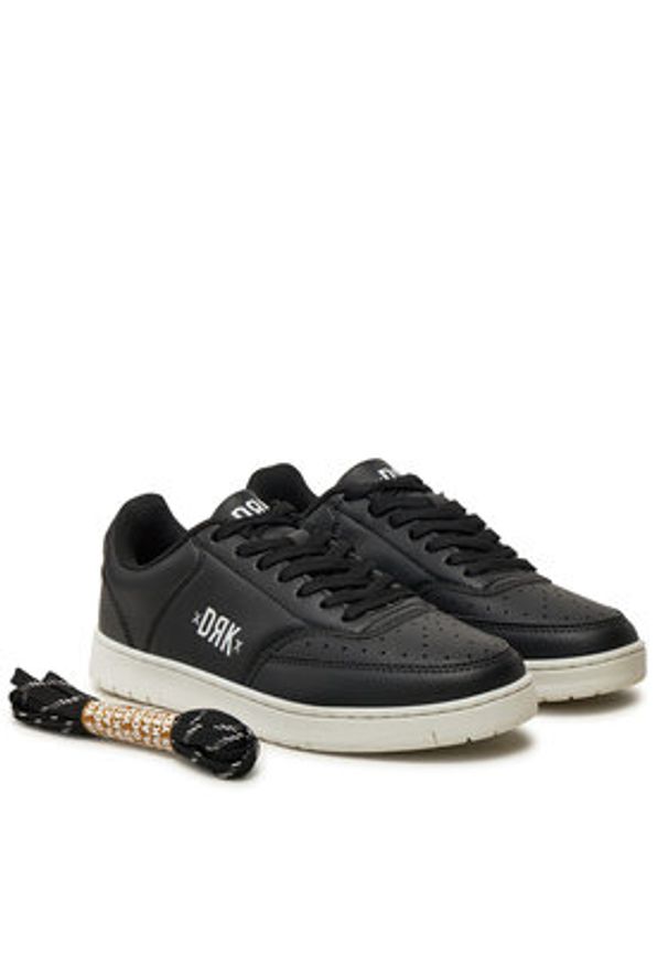 Dorko Sneakersy 90 Classic DS24F12W Czarny. Kolor: czarny. Materiał: skóra