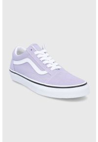 Vans tenisówki UA Old Skool damskie kolor fioletowy. Nosek buta: okrągły. Zapięcie: sznurówki. Kolor: fioletowy. Materiał: guma #2