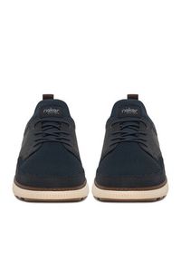 Rieker Półbuty B3354-14 Granatowy. Kolor: niebieski. Materiał: materiał #5