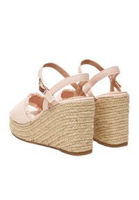 DeeZee Espadryle E0822-4A Różowy. Kolor: różowy. Materiał: materiał #5