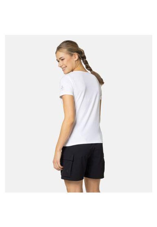 Odlo - Koszulka z krótkim rękawem damska ODLO F-Dry Ridgeline T-Shirt Crew Neck. Kolor: biały. Długość rękawa: krótki rękaw. Długość: krótkie