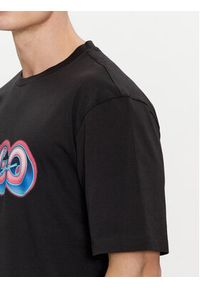 Hugo T-Shirt Nillumi 50515278 Czarny Regular Fit. Kolor: czarny. Materiał: bawełna #3