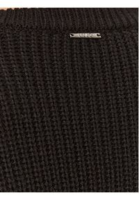 Liu Jo Sweter MF3005 MA51I Czarny Regular Fit. Kolor: czarny. Materiał: syntetyk #4