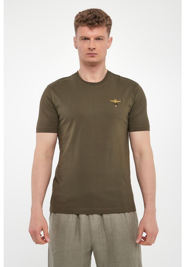 Aeronautica Militare - T-shirt męski z logo AERONAUTICA MILITARE