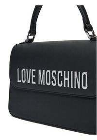 Love Moschino - LOVE MOSCHINO Torebka JC4032PP1MKD000B Czarny. Kolor: czarny. Materiał: skórzane