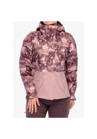 columbia - Kurtka przeciwdeszczowa damska Columbia Hikebound Printed Jacket. Kolor: różowy