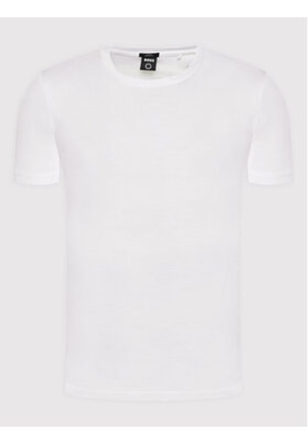 BOSS - Boss T-Shirt Tessler 50468395 Biały Slim Fit. Kolor: biały. Materiał: bawełna