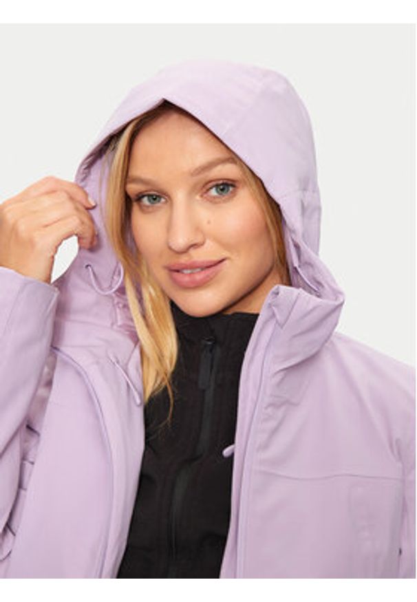 4f - 4F Kurtka narciarska 4FWAW24TTJAF572 Fioletowy Regular Fit. Kolor: fioletowy. Materiał: syntetyk. Sport: narciarstwo