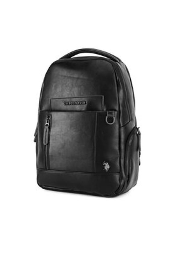 U.S. Polo Assn. Plecak BIUXT5739MVP Czarny. Kolor: czarny. Materiał: skóra