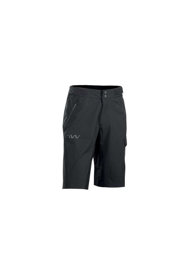 Spodenki rowerowe męskie NORTHWAVE EDGE Baggy. Kolor: czarny