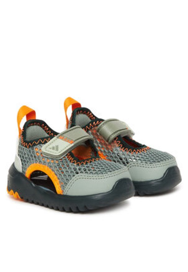 Adidas - adidas Sneakersy Summerflex IH8731 Zielony. Kolor: zielony. Materiał: materiał