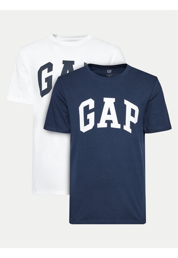 GAP - Gap Komplet 2 t-shirtów 885595-01 Kolorowy Regular Fit. Materiał: bawełna. Wzór: kolorowy