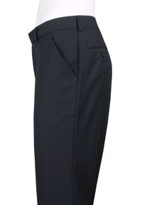 Męski, Taliowany Garnitur (Wesele, Studniówka) - Casino - Czarny. Kolor: czarny. Materiał: poliester, wiskoza. Wzór: gładki #3