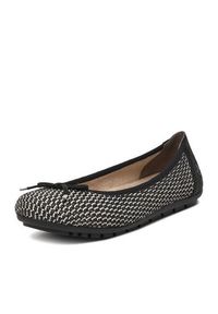 Rieker Baleriny CEO-43850-00 Czarny. Kolor: czarny. Materiał: materiał #4