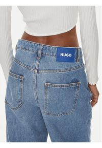 Hugo Jeansy Leni_B 50513731 Niebieski Relaxed Fit. Kolor: niebieski