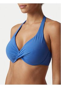Seafolly Góra od bikini S.Collective Wrap 31219F-942 Niebieski. Kolor: niebieski. Materiał: syntetyk #3