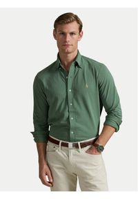 Polo Ralph Lauren Koszula 710654408144 Zielony Regular Fit. Typ kołnierza: polo. Kolor: zielony. Materiał: bawełna