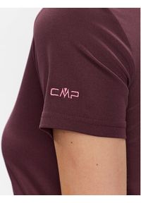 CMP Koszulka techniczna 38T6656 Bordowy Regular Fit. Kolor: czerwony. Materiał: syntetyk