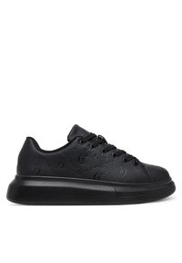 Sneakersy Just Cavalli. Kolor: czarny