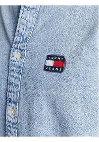 Tommy Jeans Koszula jeansowa Graphic Archive DM0DM15625 Niebieski Relaxed Fit. Kolor: niebieski. Materiał: jeans