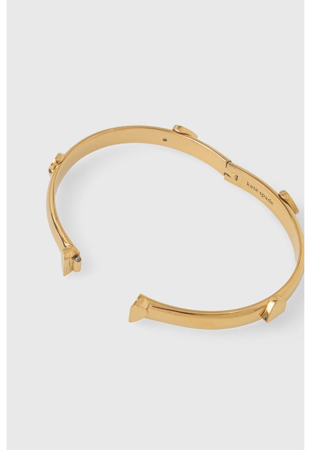 Kate Spade - Bransoletka. Kolor: złoty