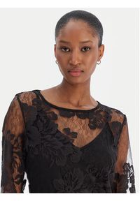 Rinascimento Bluzka CFC0126427003 Czarny Slim Fit. Kolor: czarny. Materiał: syntetyk #2