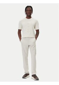 BOSS T-Shirt Iconic TL 50543905 Écru Relaxed Fit. Materiał: bawełna #4