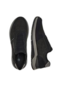 Rieker Półbuty 39652-00 Czarny. Kolor: czarny. Materiał: nubuk, skóra #2
