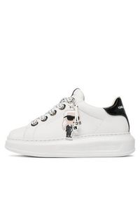 Karl Lagerfeld - KARL LAGERFELD Sneakersy KL62576N Biały. Kolor: biały