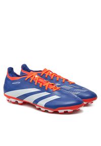 Adidas - adidas Buty do piłki nożnej Predator League 2G/3G AG IF6312 Niebieski. Kolor: niebieski. Materiał: skóra #2