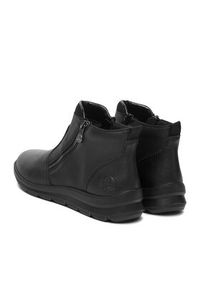 Rieker Botki CEO-Z0060-00 Czarny. Kolor: czarny. Materiał: materiał #3