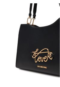 Love Moschino - LOVE MOSCHINO Torebka JC4261PP0MKG0000 Czarny. Kolor: czarny. Materiał: skórzane #2