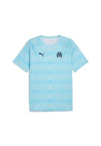 Puma - Koszulka rozgrzewkowa OM 2025/26. Kolor: niebieski. Sport: piłka nożna #1