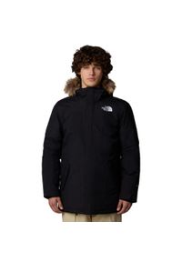 Kurtka turystyczna męska The North Face M Recycled Zaneck Jacket. Kolor: czarny, biały, wielokolorowy. Materiał: puch #1
