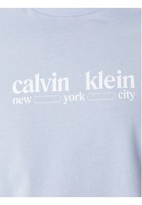 Calvin Klein Jeans T-Shirt NYC Graphic LV14RE831G Fioletowy Regular Fit. Kolor: fioletowy. Materiał: bawełna #5