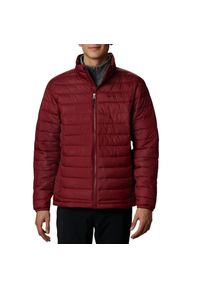 columbia - Kurtka turystyczna męska Columbia Powder Lite. Kolor: czerwony. Materiał: poliester. Sport: turystyka piesza #1