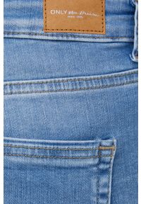 only - Only jeansy Blush damskie medium waist. Kolor: niebieski #2